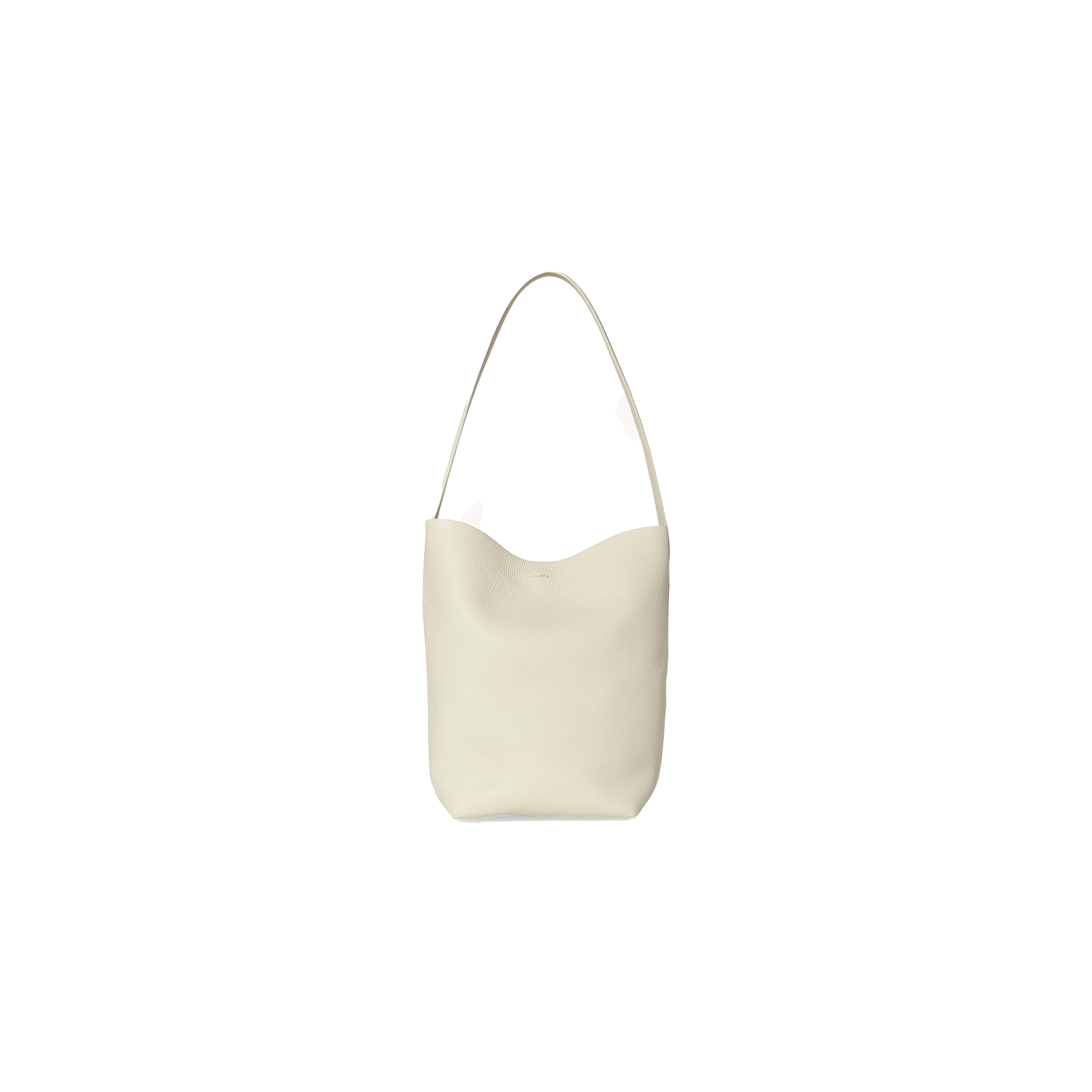 THE ROW SMALL NS PARK TOTE IN LEATHER IVORY W1314L129IVPD (25*22*12cm)